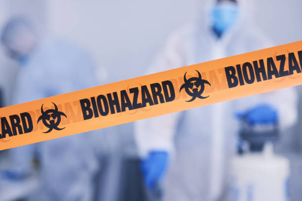 Professional Crime Scene Cleanup technician working in Mcbrides, MI